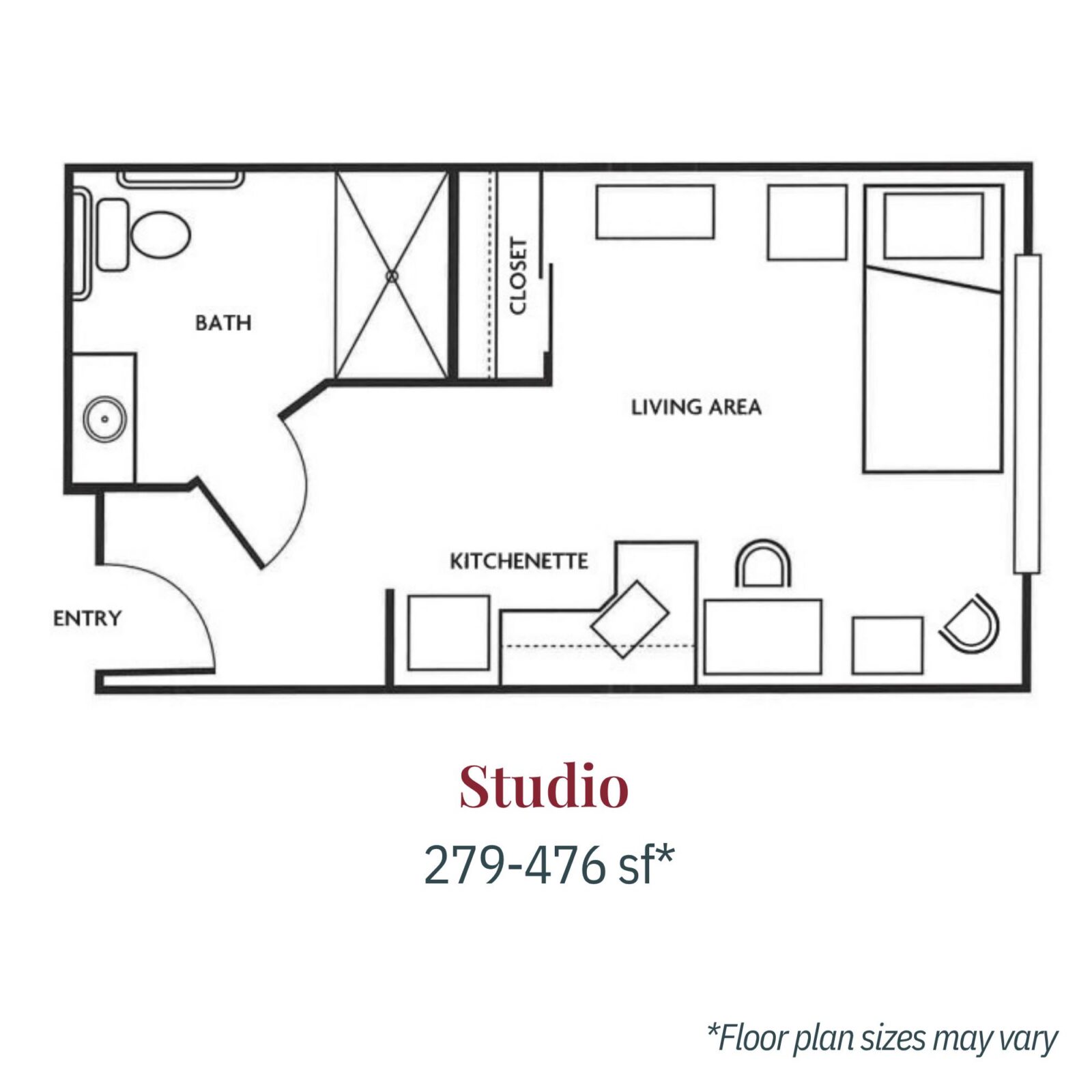 Union Grand Studio Floor Plan