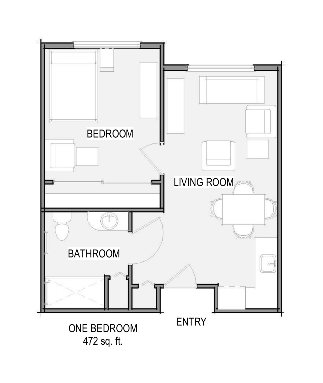 Port Orchard floorplan 1